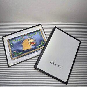 Gucci Silk Pochette – Authentic Designer